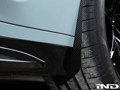 Kies-Motorsports AutoTecknic USA AutoTecknic Carbon Fiber Front Splash Guards - G20/ G21 3-Series