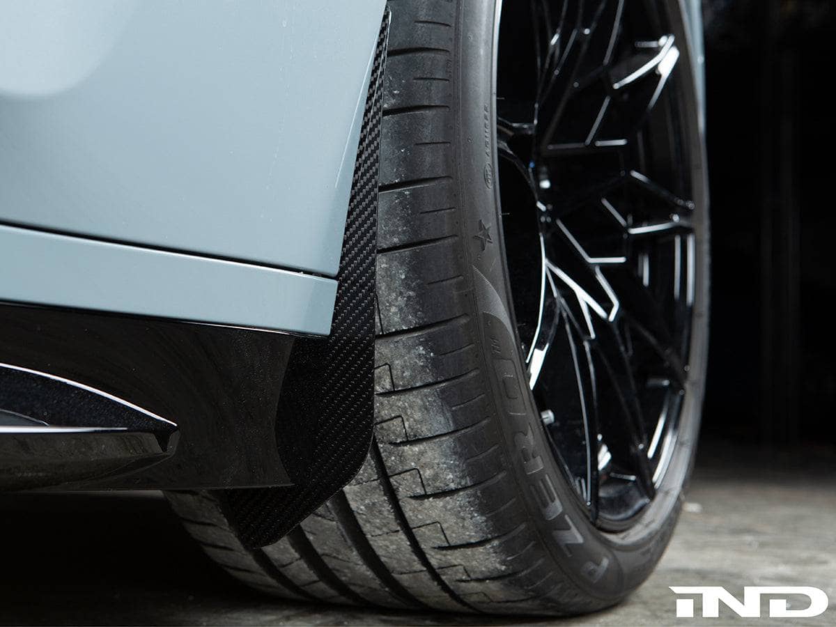 Kies-Motorsports AutoTecknic USA AutoTecknic Carbon Fiber Front Splash Guards - G20/ G21 3-Series