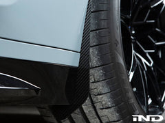 Kies-Motorsports AutoTecknic USA AutoTecknic Carbon Fiber Front Splash Guards - G20/ G21 3-Series