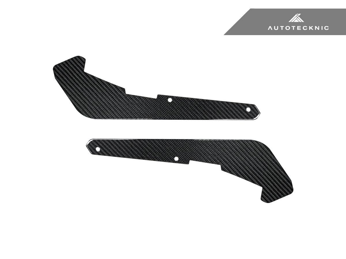 Kies-Motorsports AutoTecknic USA AutoTecknic Carbon Fiber Front Splash Guards - G20/ G21 3-Series