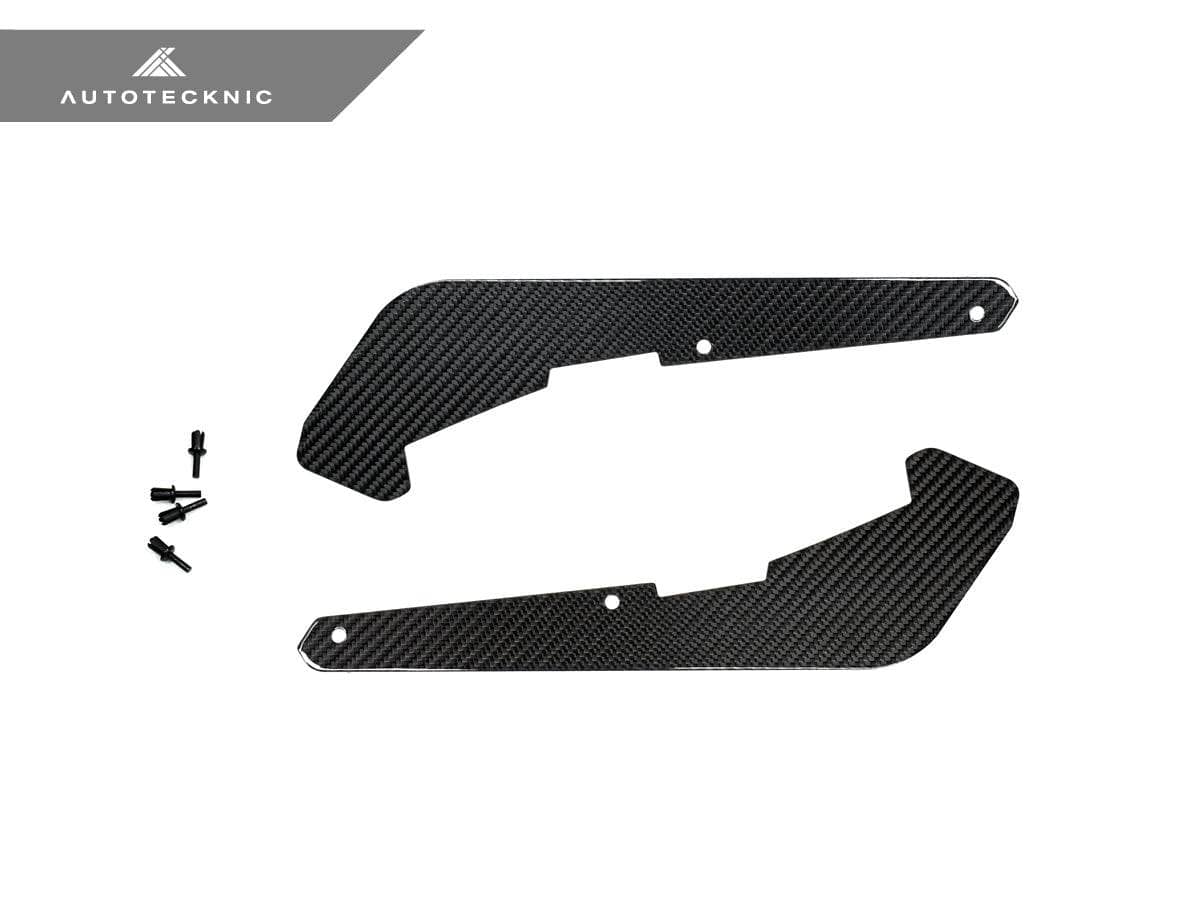 Kies-Motorsports AutoTecknic USA AutoTecknic Carbon Fiber Front Splash Guards - G20/ G21 3-Series