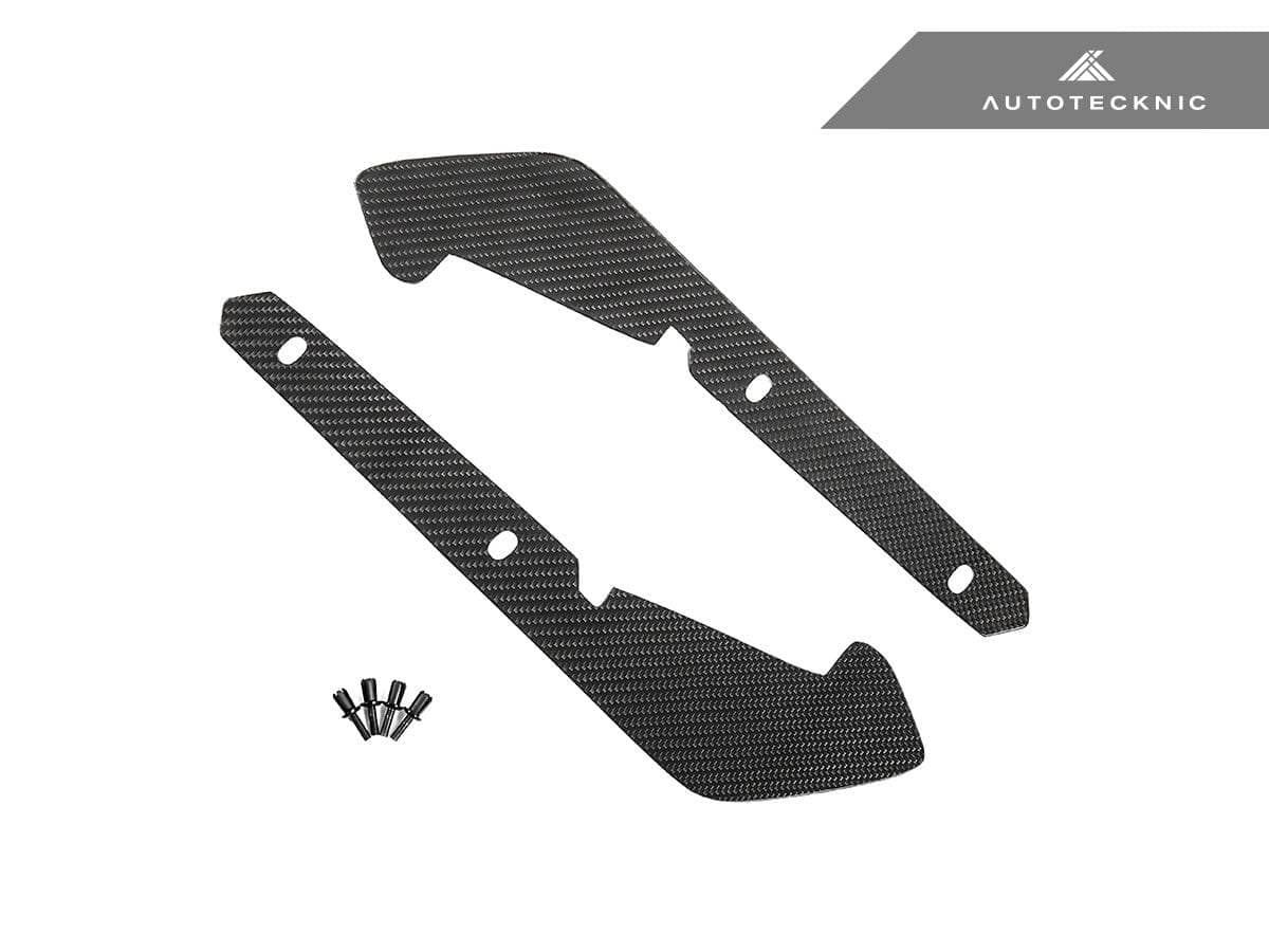 Kies-Motorsports AutoTecknic USA AutoTecknic Carbon Fiber Front Splash Guards - G87 M2 G87 M2