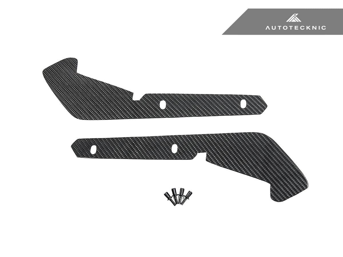 Kies-Motorsports AutoTecknic USA AutoTecknic Carbon Fiber Front Splash Guards - G87 M2 G87 M2