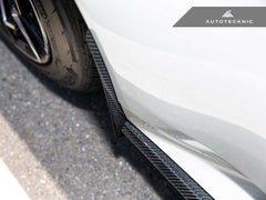 Kies-Motorsports AutoTecknic USA AutoTecknic Carbon Fiber Front Splash Guards - G90/ G99 M5