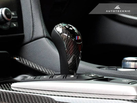 Kies-Motorsports AutoTecknic USA AutoTecknic Carbon Fiber Gear Selector Cover - F87 M2 | M2 Competition