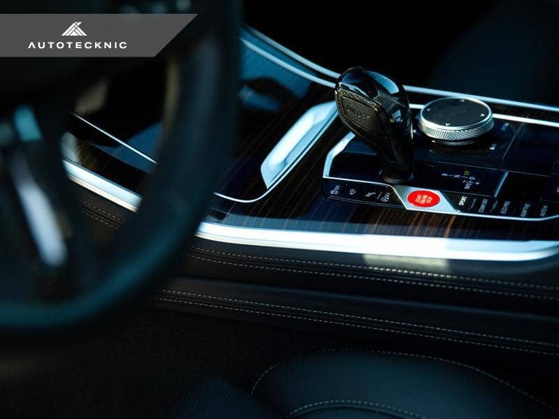 Kies-Motorsports AutoTecknic USA AutoTecknic Carbon Fiber Gear Selector Side Trims - G42 2-Series Coupe