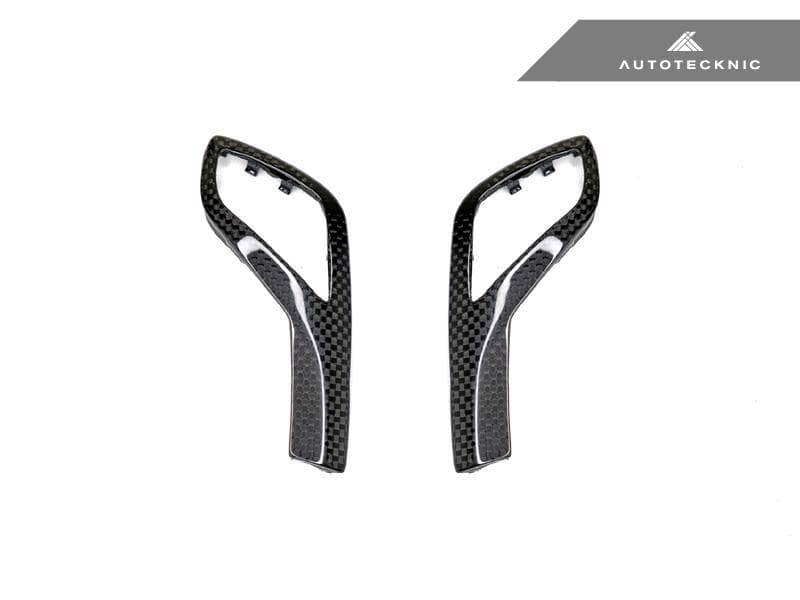 Kies-Motorsports AutoTecknic USA AutoTecknic Carbon Fiber Gear Selector Side Trims - G42 2-Series Coupe