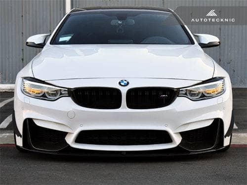 Kies-Motorsports AutoTecknic USA AutoTecknic Carbon Fiber Headlight Trim Set - F80 M3 | F82/ F83 M4