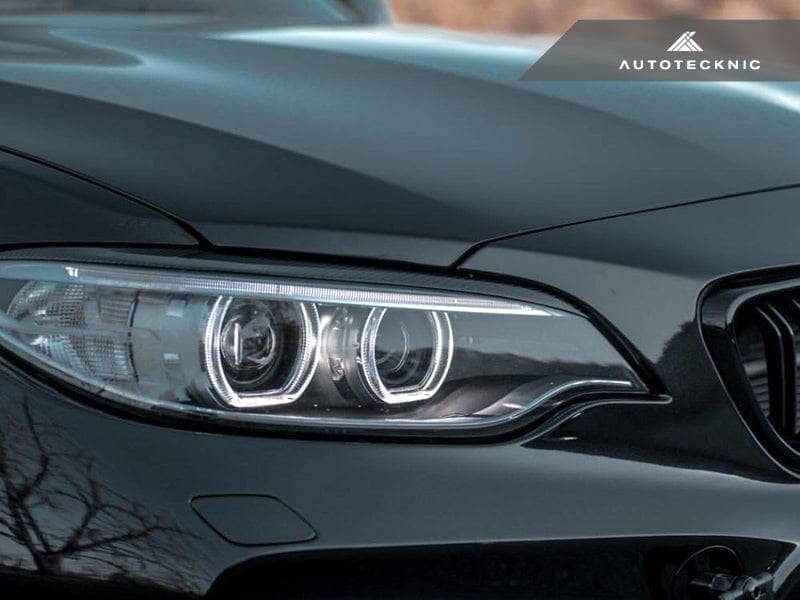 Kies-Motorsports AutoTecknic USA AutoTecknic Carbon Fiber Headlight Trim Set - F87 M2/ M2 Competition | F22 2-Series F22 2-Series