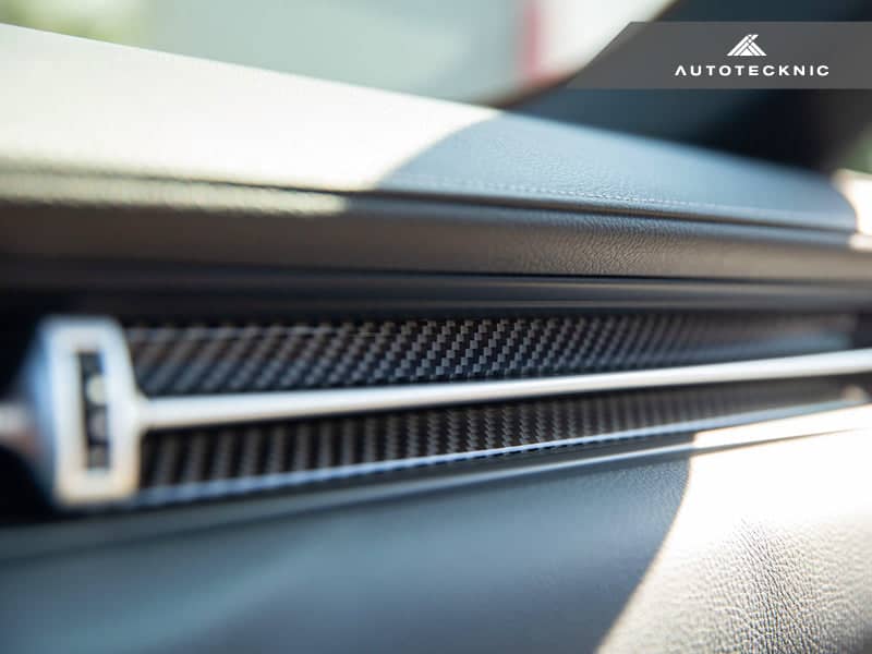 Kies-Motorsports AutoTecknic USA AutoTecknic Carbon Fiber Interior Vent Trim - A90 Supra 2020-Up A90 Supra 2020-Up