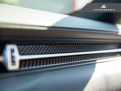 Kies-Motorsports AutoTecknic USA AutoTecknic Carbon Fiber Interior Vent Trim - A90 Supra 2020-Up A90 Supra 2020-Up