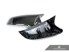 Kies-Motorsports AutoTecknic USA AutoTecknic Carbon Fiber M-Inspired Mirror Covers - F20 1-Series | F22 2-Series | F30 3-Series | F32/ F36 4-Series | F87 M2
