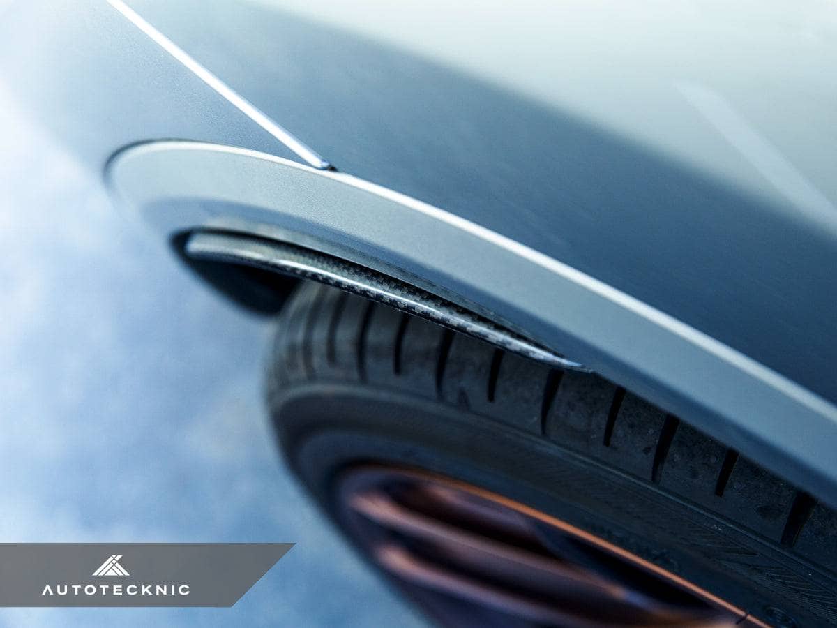 Kies-Motorsports AutoTecknic USA AutoTecknic Carbon Fiber Rear Splash Guards - F97 X3M | G01 X3