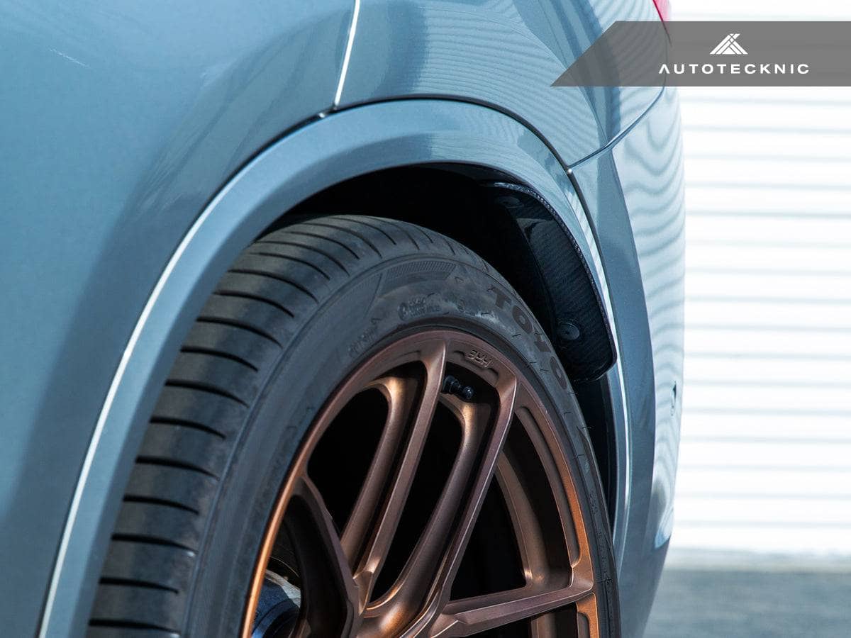 Kies-Motorsports AutoTecknic USA AutoTecknic Carbon Fiber Rear Splash Guards - F97 X3M | G01 X3