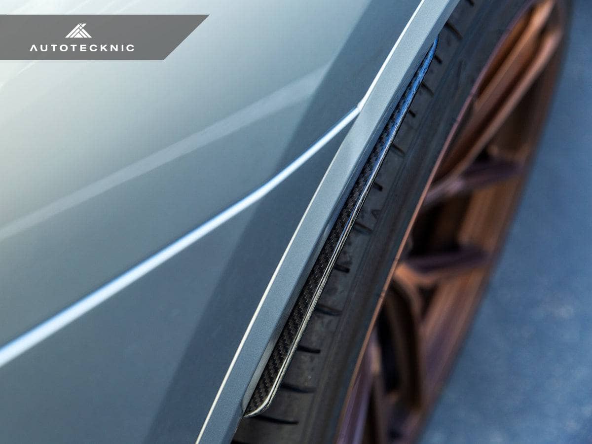 Kies-Motorsports AutoTecknic USA AutoTecknic Carbon Fiber Rear Splash Guards - F97 X3M | G01 X3
