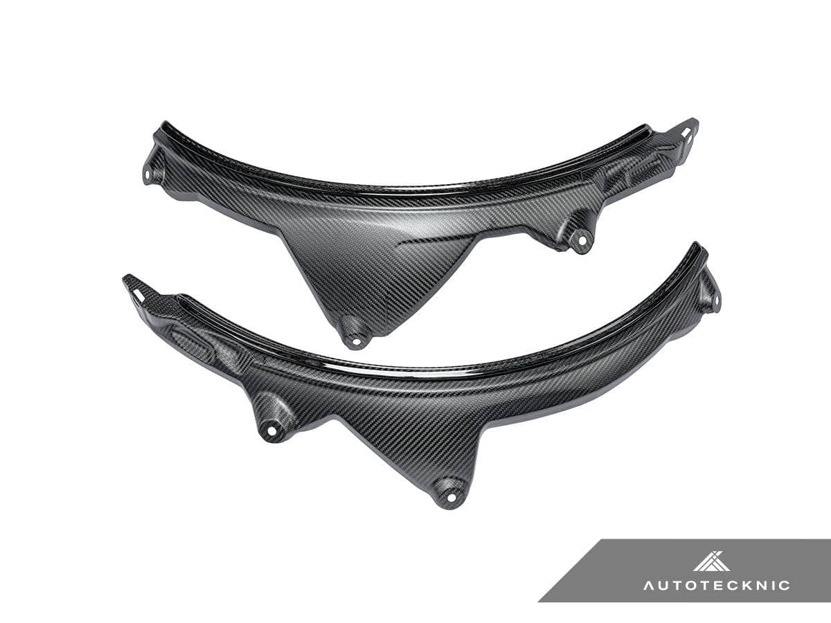 Kies-Motorsports AutoTecknic USA AutoTecknic Carbon Fiber Rear Wheel Arch Extension Set - F93 M8 Gran Coupe
