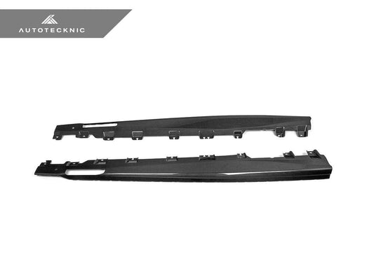 Kies-Motorsports AutoTecknic USA AutoTecknic Carbon Fiber Side Skirt Extension Set - F96 X6M | G06 X6