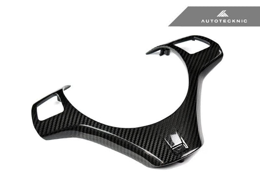 Kies-Motorsports AutoTecknic USA AutoTecknic Carbon Fiber Steering Wheel Trim - E9X M3 | E82 1M Coupe