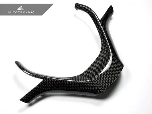Kies-Motorsports AutoTecknic USA AutoTecknic Carbon Fiber Steering Wheel Trim - F20 1-Series | F22 2-Series | F30/ F34 3-Series | F32/ F36 4-Series