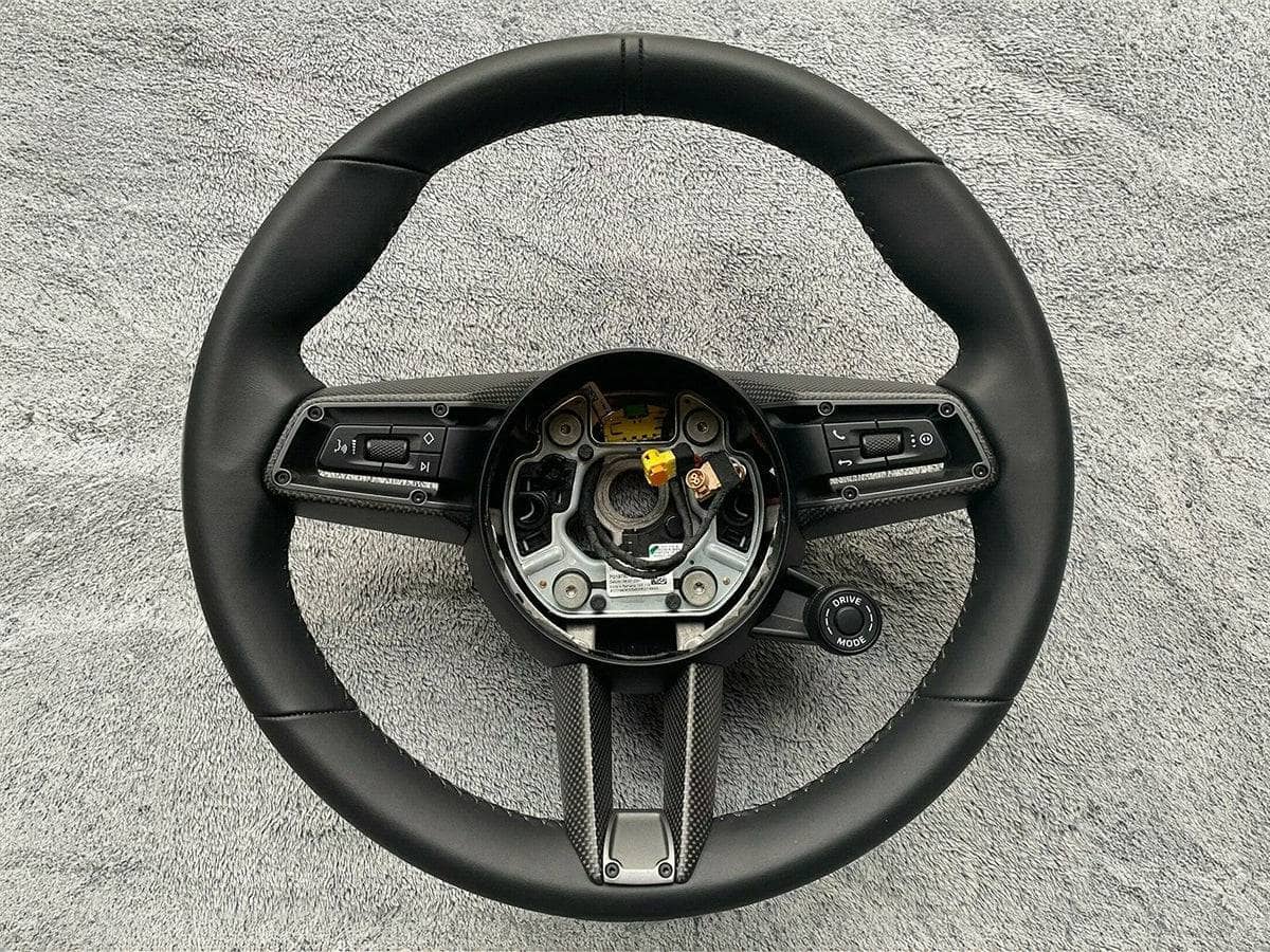 Kies-Motorsports AutoTecknic USA AutoTecknic Carbon Fiber Steering Wheel Trim - Porsche 992 Models