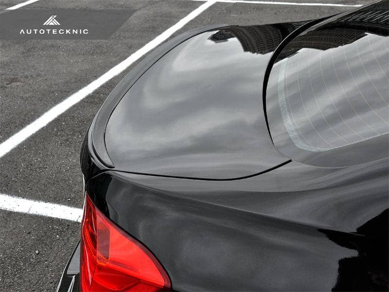 Kies-Motorsports AutoTecknic USA AutoTecknic Carbon Fiber Trunk Lip Spoiler - F80 M3 | F30 3-Series