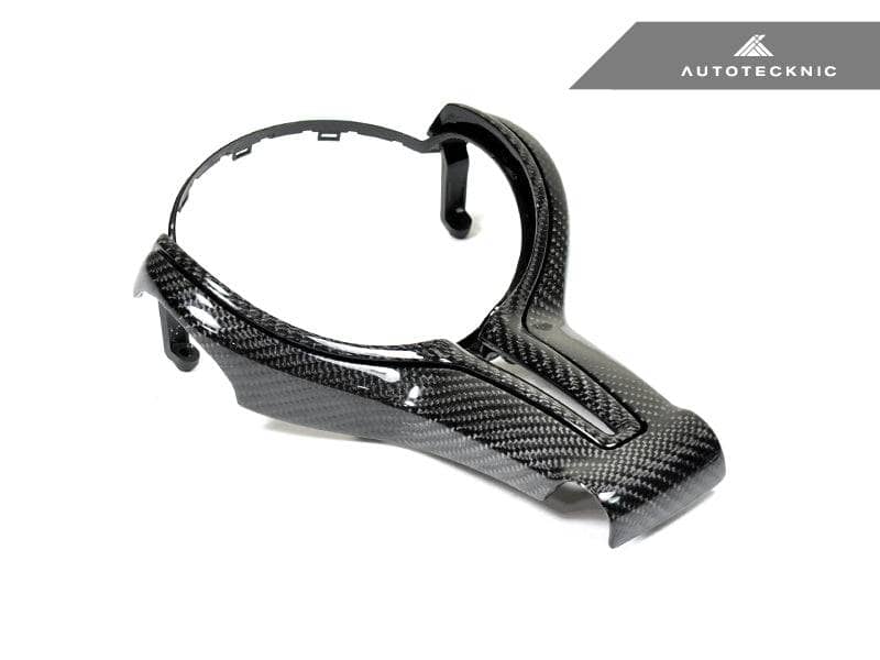 Kies-Motorsports AutoTecknic USA AutoTecknic Carbon Outer Steering Wheel Trim - F-Chassis M Vehicles