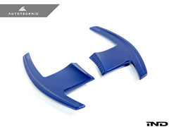 Kies-Motorsports AutoTecknic USA AutoTecknic Competition Shift Paddles - A90 Supra 2020-Up A90 Supra / Marina Bay Blue (C1K)