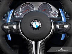 Kies-Motorsports AutoTecknic USA AutoTecknic Competition Shift Paddles - F10 M5 LCI Yas Marina Blue