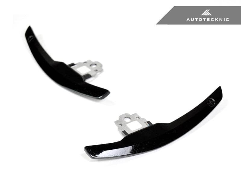 Kies-Motorsports AutoTecknic USA AutoTecknic Competition Shift Paddles - F85 X5M | F86 X6M Gloss Black