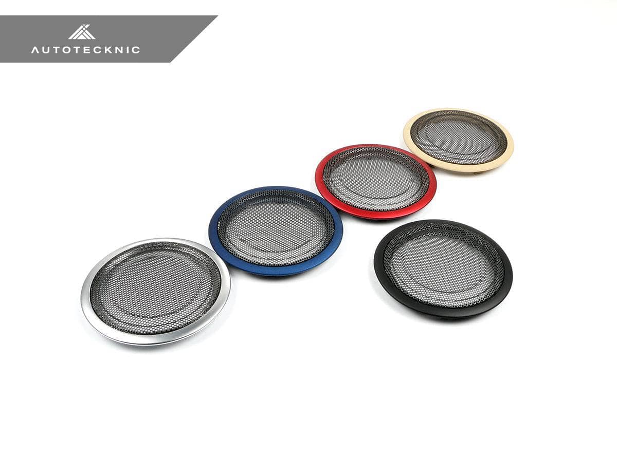 Kies-Motorsports AutoTecknic USA AutoTecknic Door Panel Speaker Mesh Cover Set - BMW F-Chassis
