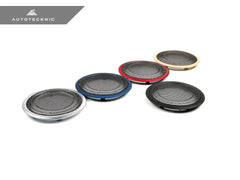Kies-Motorsports AutoTecknic USA AutoTecknic Door Panel Speaker Mesh Cover Set - BMW F-Chassis
