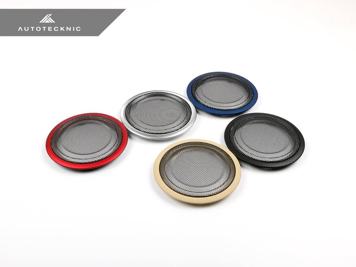 Kies-Motorsports AutoTecknic USA AutoTecknic Door Panel Speaker Mesh Cover Set - BMW F-Chassis