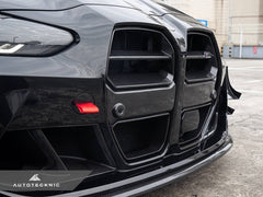 Kies-Motorsports AutoTecknic USA AutoTecknic Dry Carbon Avanzato Front Grille - G80 M3 | G82/ G83 M4