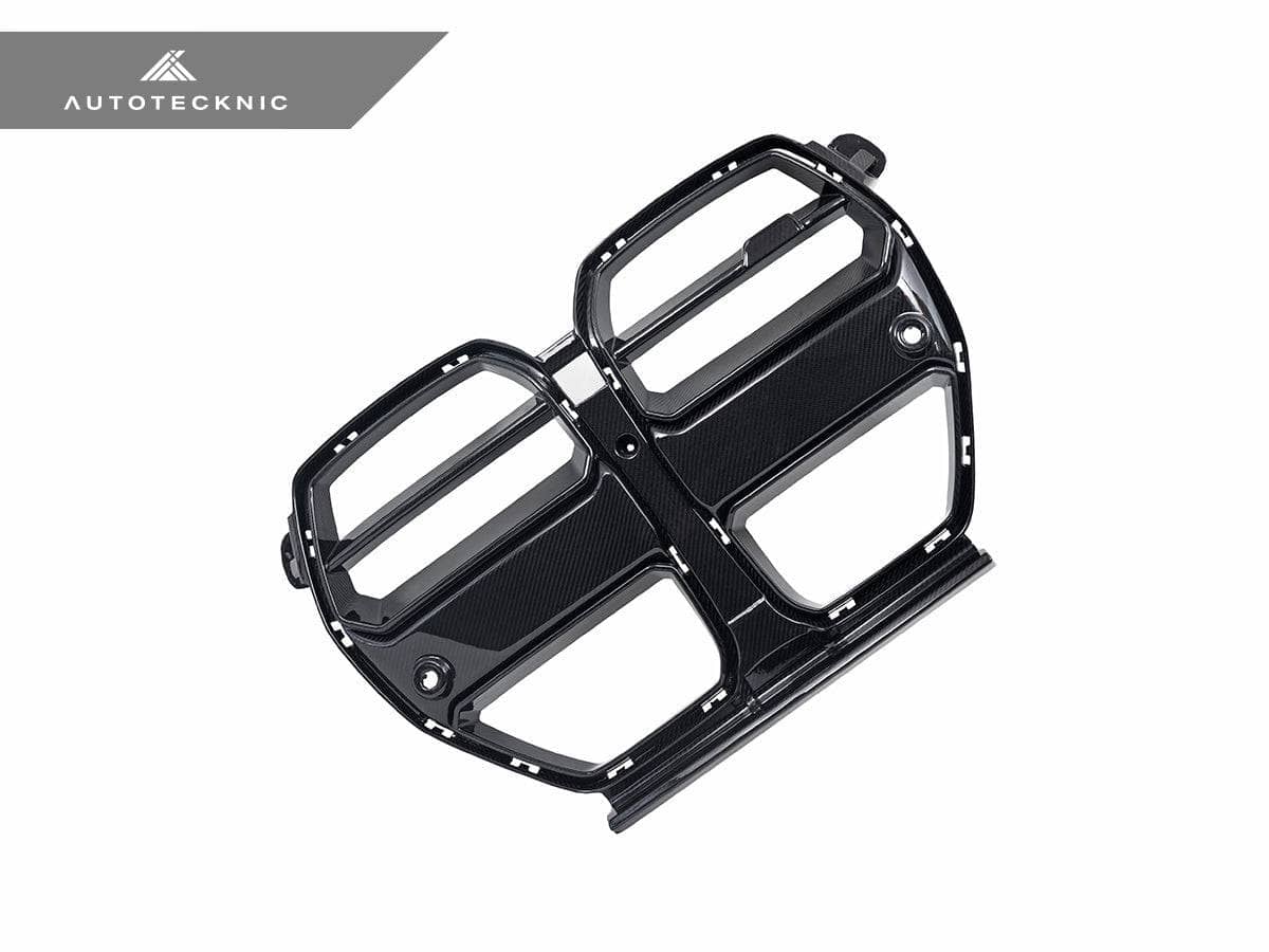 Kies-Motorsports AutoTecknic USA AutoTecknic Dry Carbon Avanzato Front Grille - G80 M3 | G82/ G83 M4
