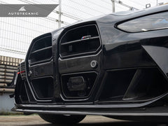 Kies-Motorsports AutoTecknic USA AutoTecknic Dry Carbon Avanzato Front Grille - G80 M3 | G82/ G83 M4