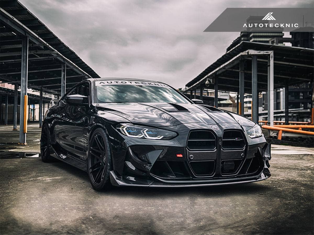 Kies-Motorsports AutoTecknic USA AutoTecknic Dry Carbon Avanzato Front Grille - G80 M3 | G82/ G83 M4