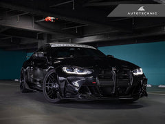 Kies-Motorsports AutoTecknic USA AutoTecknic Dry Carbon Avanzato Front Grille - G80 M3 | G82/ G83 M4