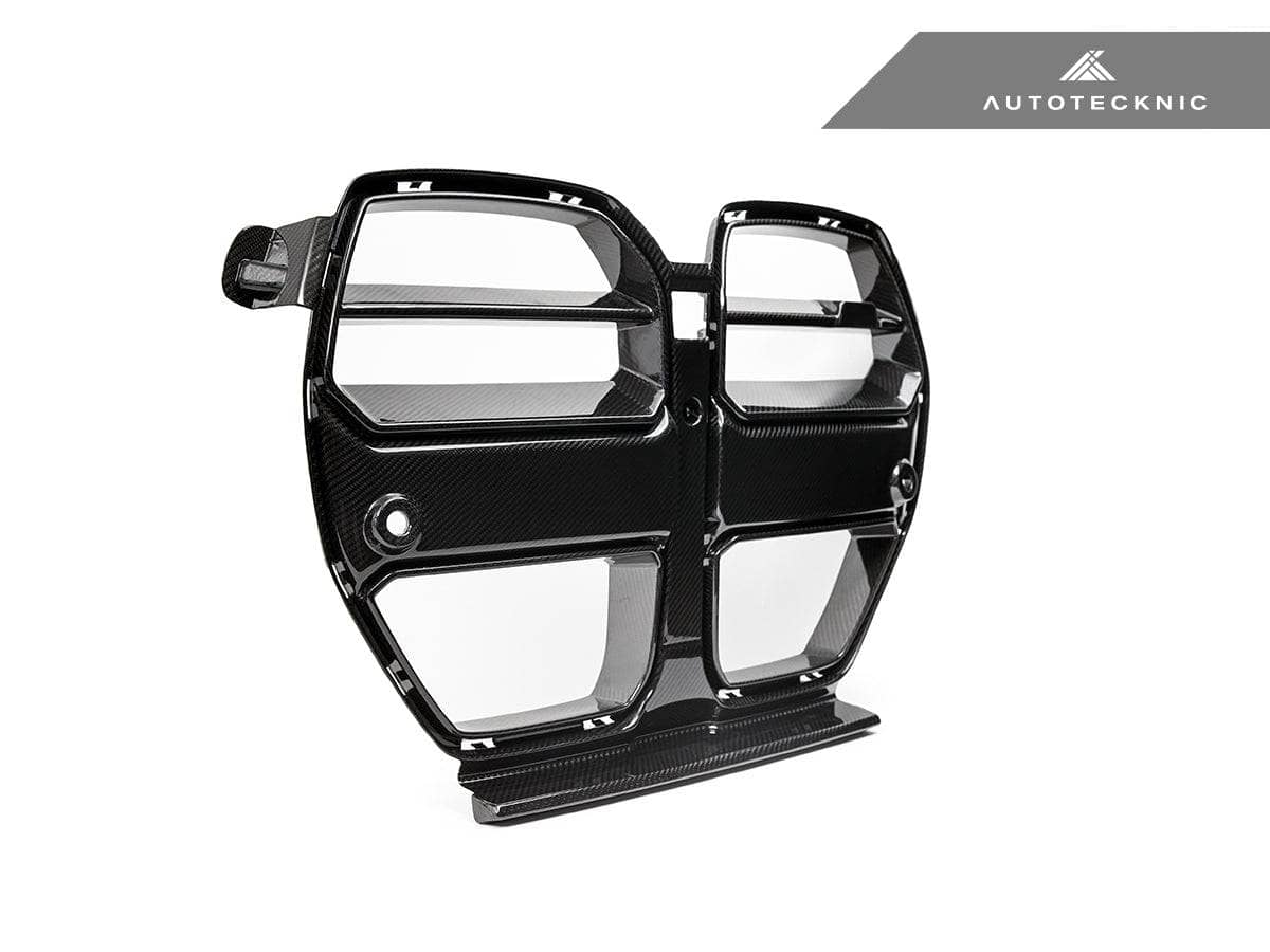 Kies-Motorsports AutoTecknic USA AutoTecknic Dry Carbon Avanzato Front Grille - G80 M3 | G82/ G83 M4