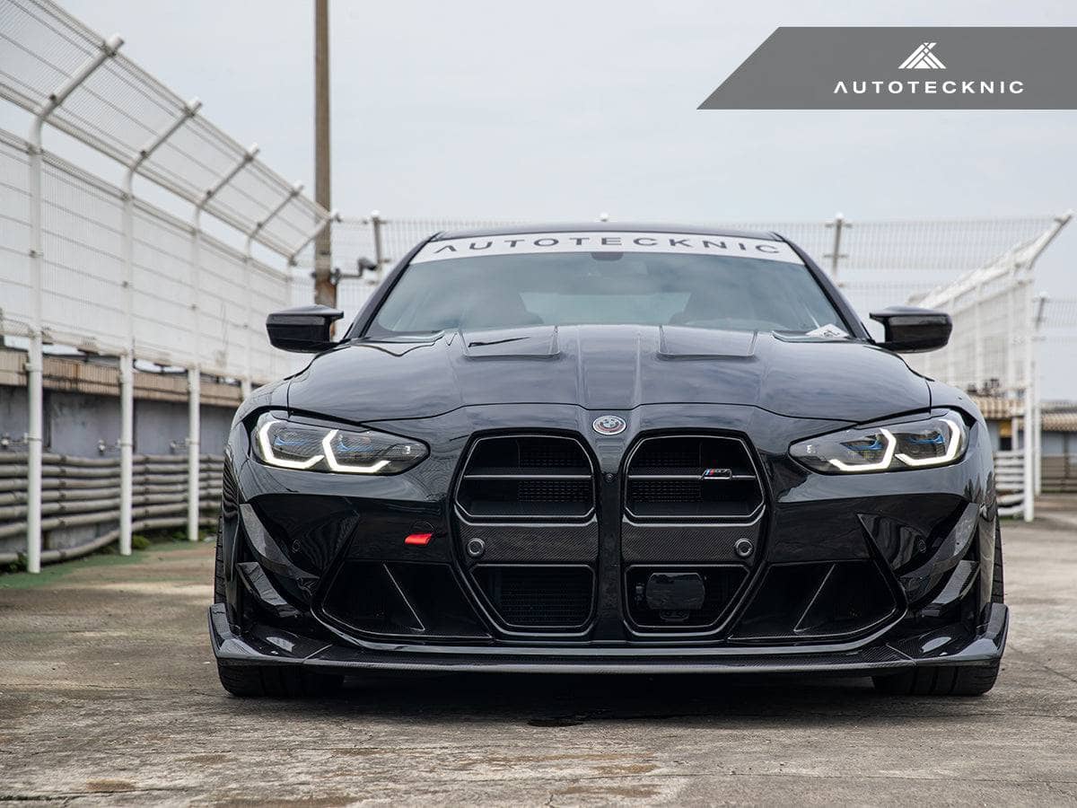 Kies-Motorsports AutoTecknic USA AutoTecknic Dry Carbon Avanzato Front Grille - G80 M3 | G82/ G83 M4