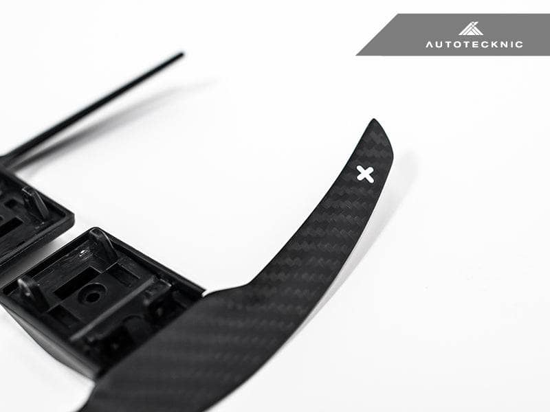 Kies-Motorsports AutoTecknic USA AutoTecknic Dry Carbon Battle Version Shift Paddles - F87 M2 | F80 M3 | F82/ F83 M4 | F10 M5 LCI | F06/ F12/ F13 M6 | F85 X5M | F86 X6M