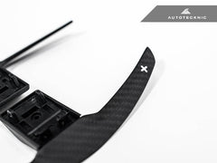 Kies-Motorsports AutoTecknic USA AutoTecknic Dry Carbon Battle Version Shift Paddles - F87 M2 | F80 M3 | F82/ F83 M4 | F10 M5 LCI | F06/ F12/ F13 M6 | F85 X5M | F86 X6M