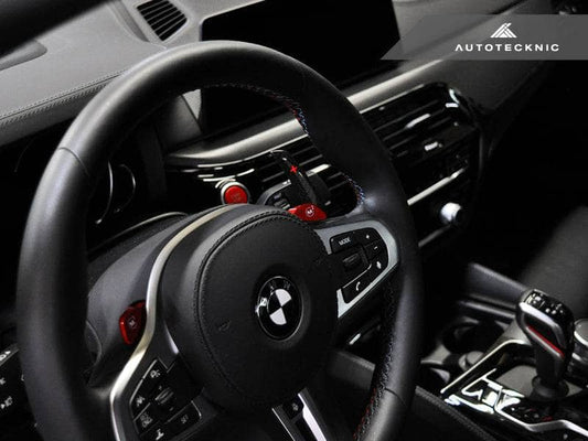 Kies-Motorsports AutoTecknic USA AutoTecknic Dry Carbon Battle Version Shift Paddles - F90 M5 | G30 5-Series | G32 6-Series GT