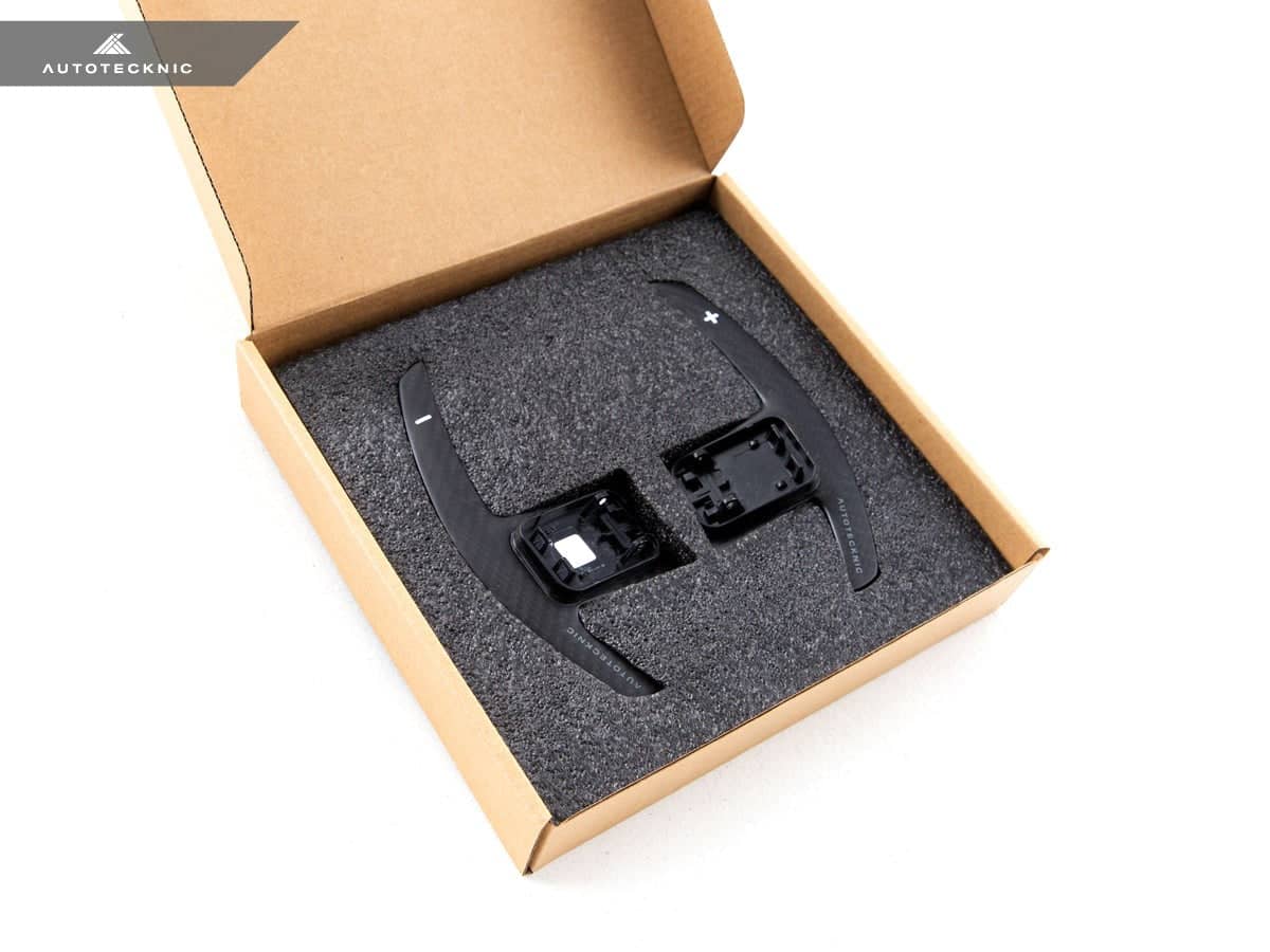 Kies-Motorsports AutoTecknic USA AutoTecknic Dry Carbon Battle Version Shift Paddles - G01 X3 | G02 X4
