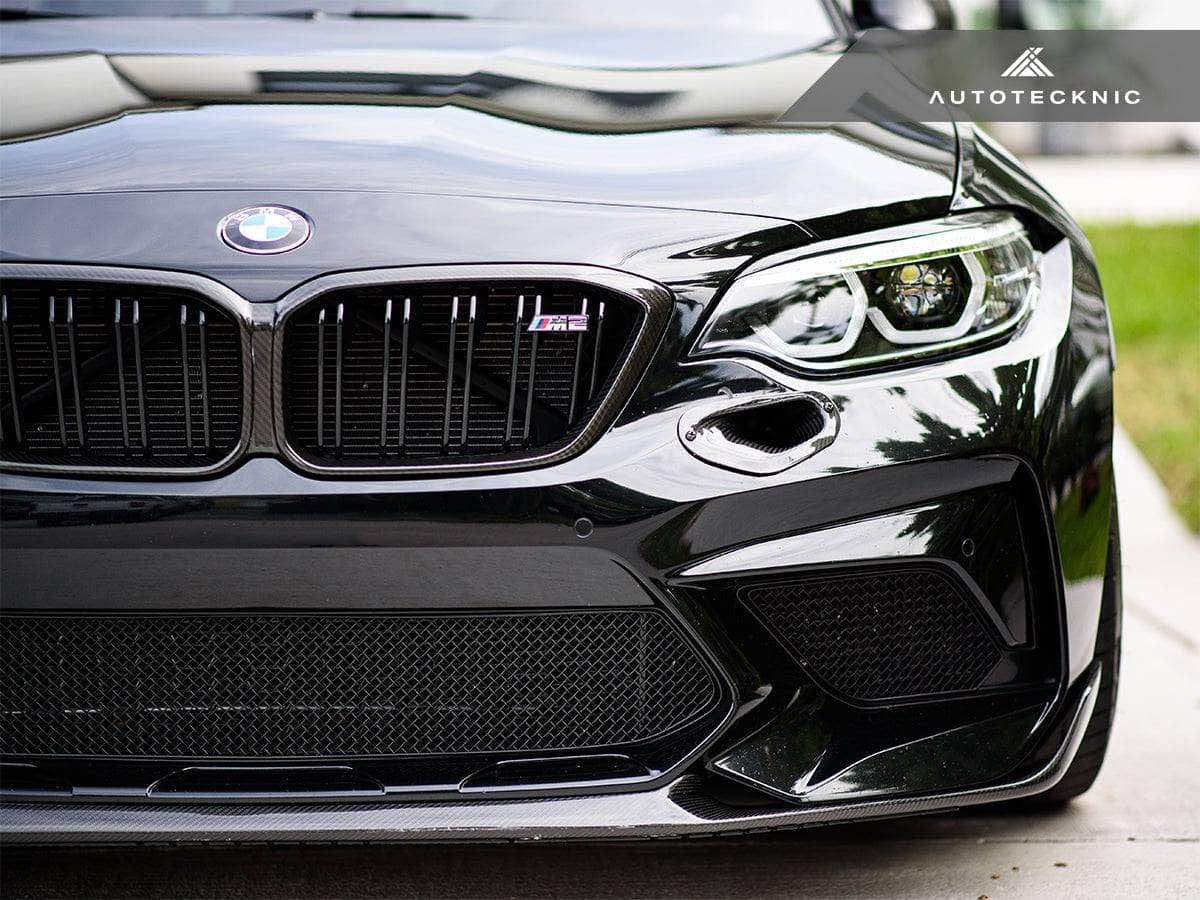 Kies-Motorsports AutoTecknic USA AutoTecknic Dry Carbon Brake Cooling Ducts - F87 M2 Competition | M2 CS