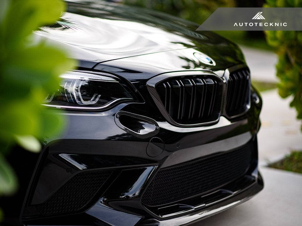 Kies-Motorsports AutoTecknic USA AutoTecknic Dry Carbon Brake Cooling Ducts - F87 M2 Competition | M2 CS