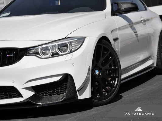Kies-Motorsports AutoTecknic USA AutoTecknic Dry Carbon Canard Set - F80 M3 | F82/ F83 M4