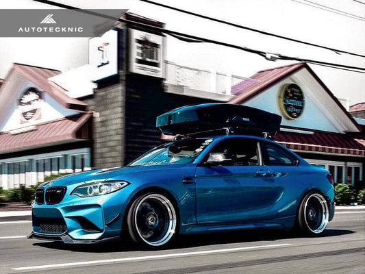 Kies-Motorsports AutoTecknic USA AutoTecknic Dry Carbon Canard Set - F87 M2 | M2 Competition