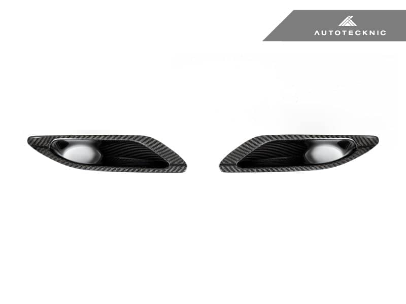 Kies-Motorsports AutoTecknic USA AutoTecknic Dry Carbon Competition Brake Air Ducts - F80 M3 | F82/ F83 M4