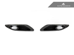 Kies-Motorsports AutoTecknic USA AutoTecknic Dry Carbon Competition Brake Air Ducts - F80 M3 | F82/ F83 M4