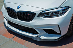 Kies-Motorsports AutoTecknic USA AutoTecknic Dry Carbon Competition Front Aero Lip - F87 M2 Competition